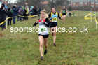 Womens under-17s and under-20s, 2021 North Eastern Cross Country Championships, Sedgefield. Photo: David T. Hewitson/Sports for All Pics